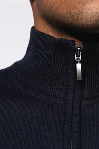 Men's full zip cardigan