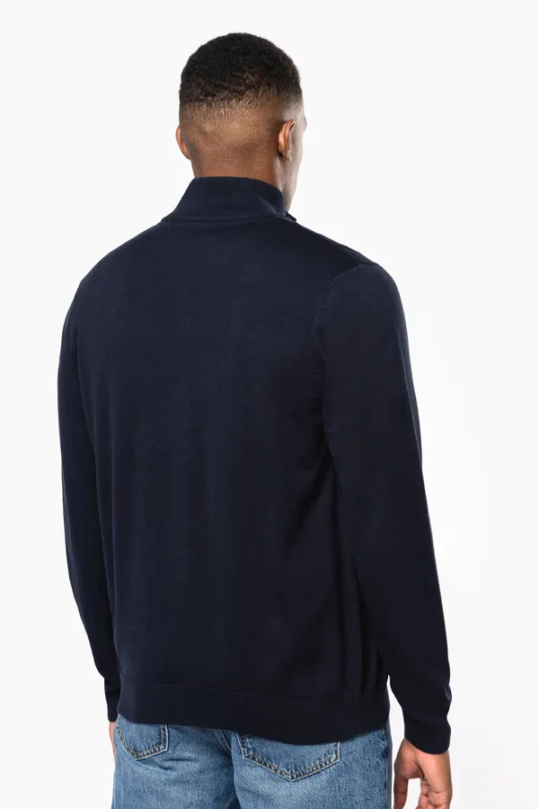 Men's full zip cardigan