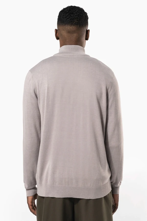 Herren Cardigan mit Reißverschluss
