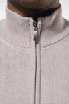 Herren Cardigan mit Reißverschluss