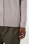 Herren Cardigan mit Reißverschluss
