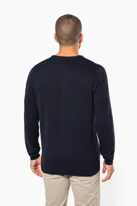 Men's V-neck jumper