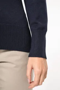 Ladies' V-neck jumper