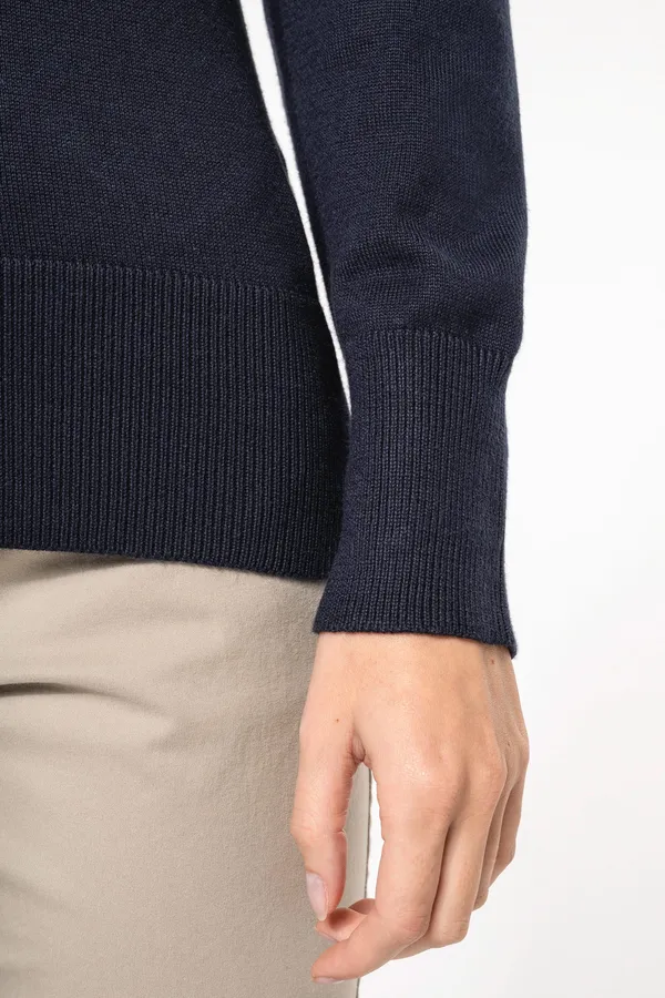 Ladies' V-neck jumper