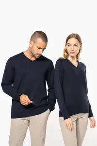 Ladies' V-neck jumper