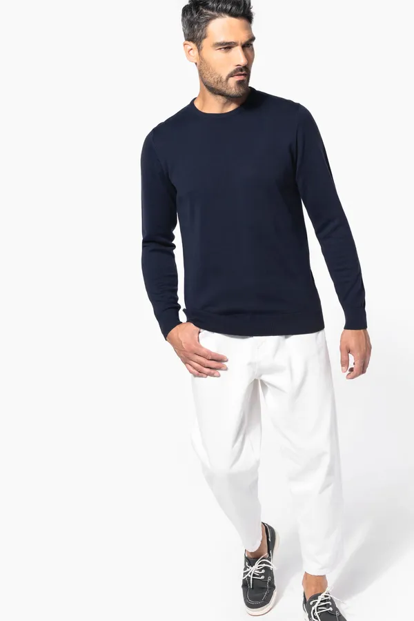 Men's crew neck jumper