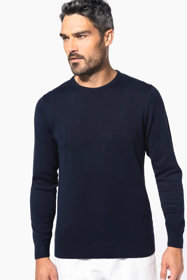 Men's crew neck jumper