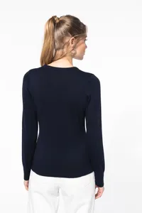 Ladies' crew neck jumper
