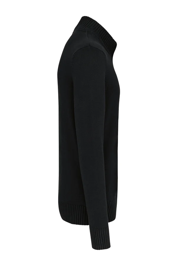 Herren Cardigan Black