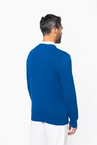 Men's premium V-neck jumper