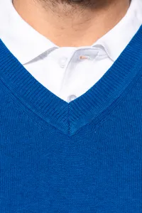 Men's premium V-neck jumper