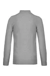 Premium-Strickjacke mit Reißverschluss Light grey heather