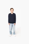 Kids' V-neck jumper