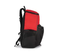 Recycled sports backpack with object holder