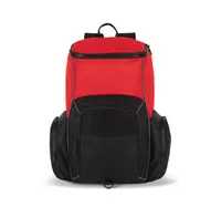 Recycled sports backpack with object holder