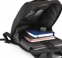 Recycled work backpack with laptop compartment