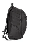 City-Rucksack mit Skateboard-Halterung Black