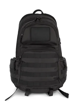 Taktischer City-Rucksack MOLLE Black