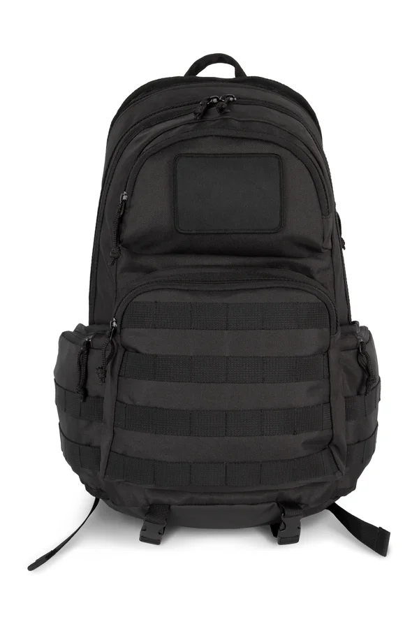 Taktischer City-Rucksack MOLLE Black