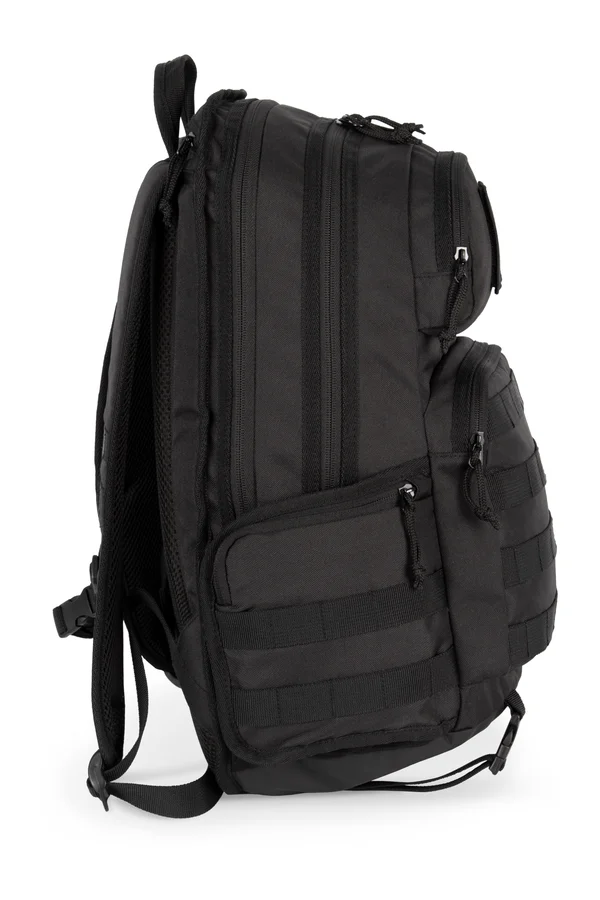 Taktischer City-Rucksack MOLLE Black