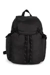 Recycelter Sport City-Rucksack im Lifestyle-Look Black