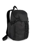 Recycelter Sport City-Rucksack im Lifestyle-Look Black