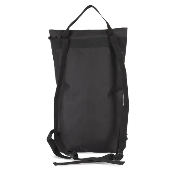 Flat recycled urban backpack