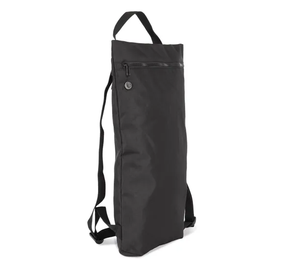 Flat recycled urban backpack