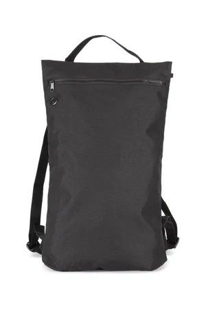 Flat recycled urban backpack