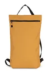 Flacher recycelter City-Rucksack Cumin Yellow