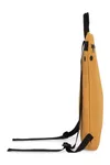 Flacher recycelter City-Rucksack Cumin Yellow