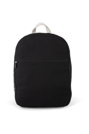 Recycelter Baumwoll-Rucksack Black