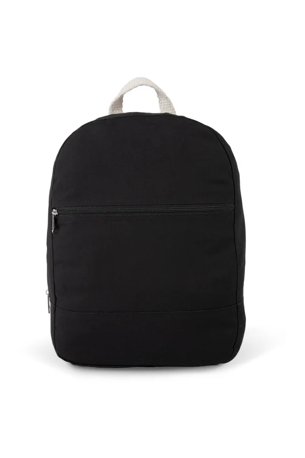 Recycelter Baumwoll-Rucksack Black