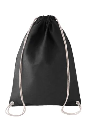 Baumwoll-Rucksack Black