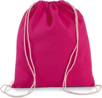 Organic cotton small drawstring bag