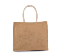 Jute beach bag