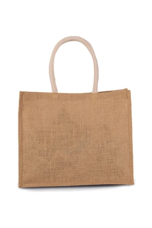 Jute beach bag