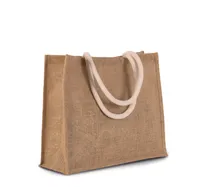 Jute beach bag