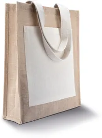 Jute shopper bag