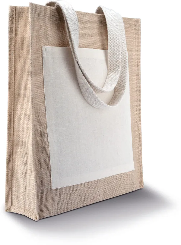 Jute shopper bag