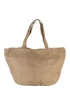 Modische Jutetasche. 100% gefärbtes Naturgarn Natural