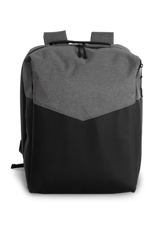 Business-Rucksack Dark Grey Heather / Black