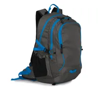 Urban/outdoors backpack with helment mesh