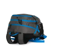 Urban/outdoors backpack with helment mesh