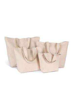 Gusseted shopping bag, available in different sizes