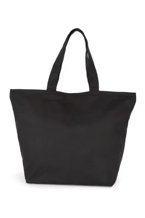 Shoppingtasche mit Falter, erhältlich in unterschiedlichen Größen Black