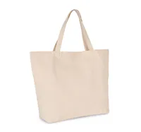 Extra-large shopping bag in cotton