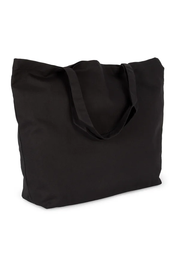 XXL-Shoppingtasche aus Baumwolle Black