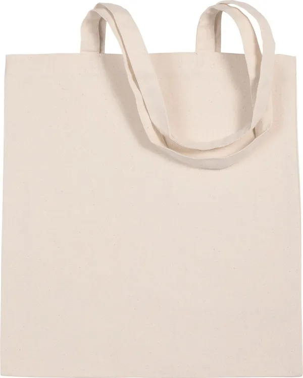 Cotton canvas shopper bag