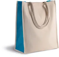 Cotton/jute tote bag - 23 L